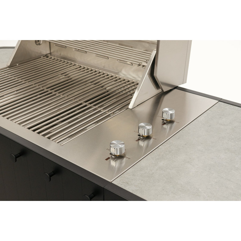 OVO GS - Outdoor Kichten Island- Cabinet with Grill