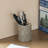 Wood Round Flatware Caddy