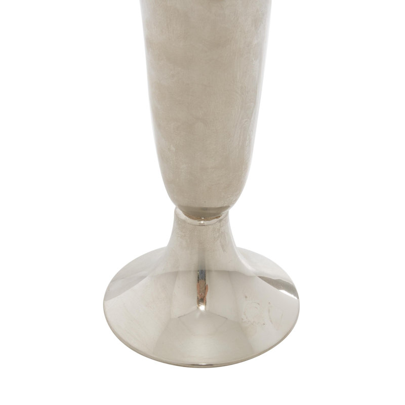 Vase de table en aluminium, H 10 po x l 4 po x P 4 po