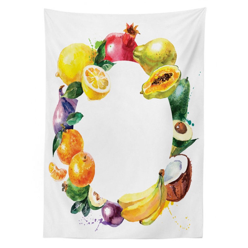 Fruit Tablecloth, 70" x 52"