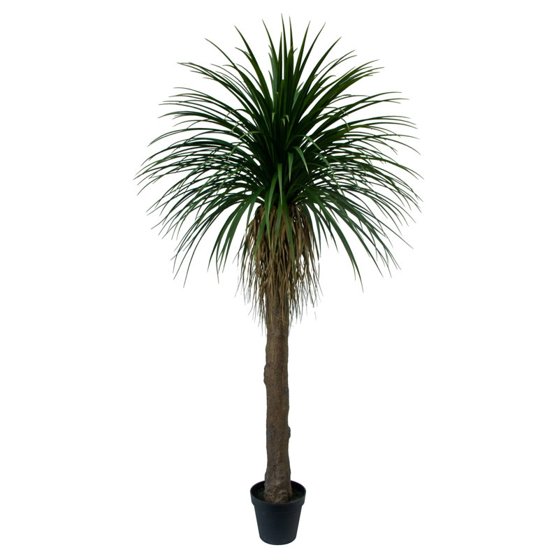 Yucca artificiel vert 78 po en pot, 78"
