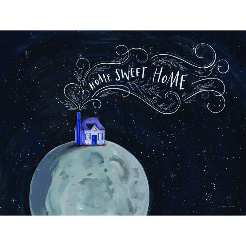 Home Sweet Home - impression sur toile tendue, H 12 po x l 16 po