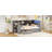 Arleston Contemporary Twin Platform Bed with Storage Drawers, Shelves, LED Lighting, Charging Station-117244248