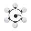 6 - Light Matte Black Pendant