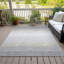 Tapis argenté intérieur / extérieur lavable à la machine Fleau ACN736-1929130853