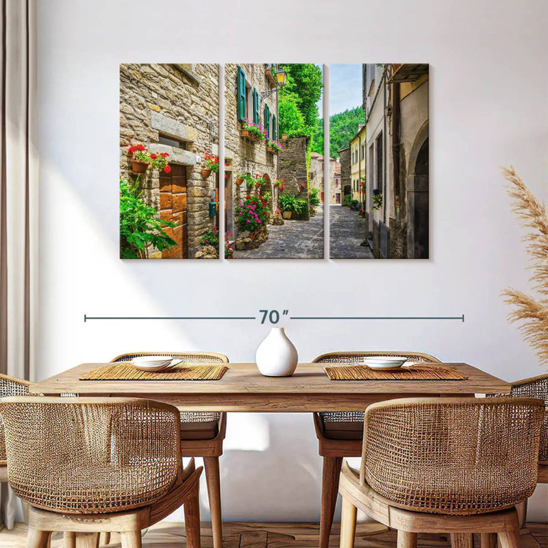Kavia Tuscan Town Street, H 36 po x l 57 po