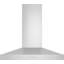 Amalfi 600 CFM Wall Mount Range Hood with LED Lights in Stainless Steel-1193660342