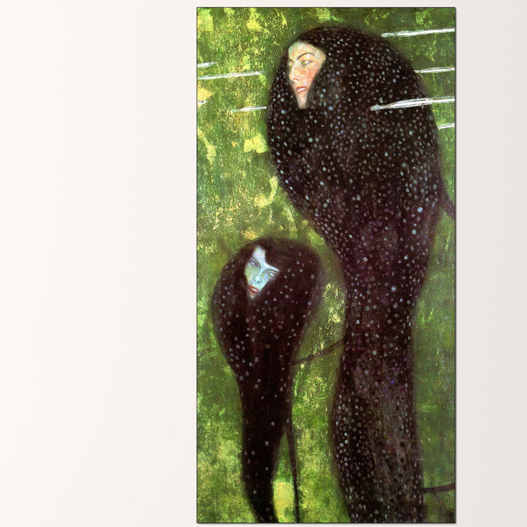 Gustav Klimt - Wrapped Canvas Painting, 140cm H x 70cm W x 1.8cm D
