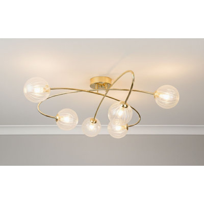 Glass Flush Mount