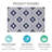 Tetra Multi Non-Slip Geometric Indoor Doormat-1446460610