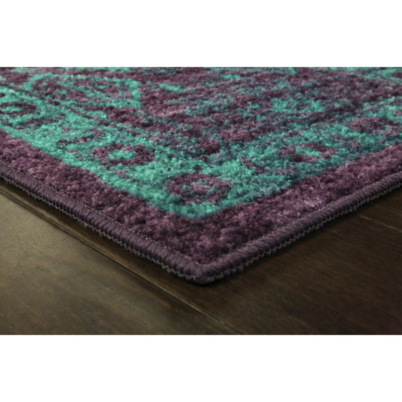Eual Oriental Indoor Rug, Rectangle 2'6" x 3'10"