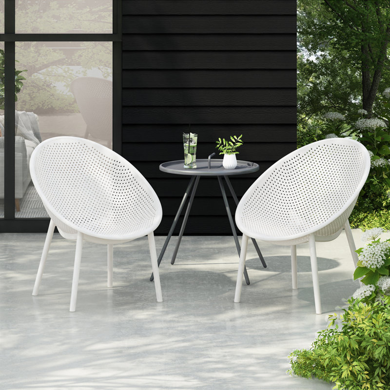 2 chaises d'appoint de patio PCS