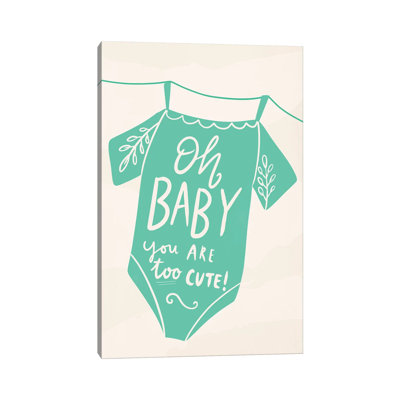 Oh Baby! 1 Piece Wrapped Canvas Painting