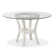 Trellis Round Glass Dining Table