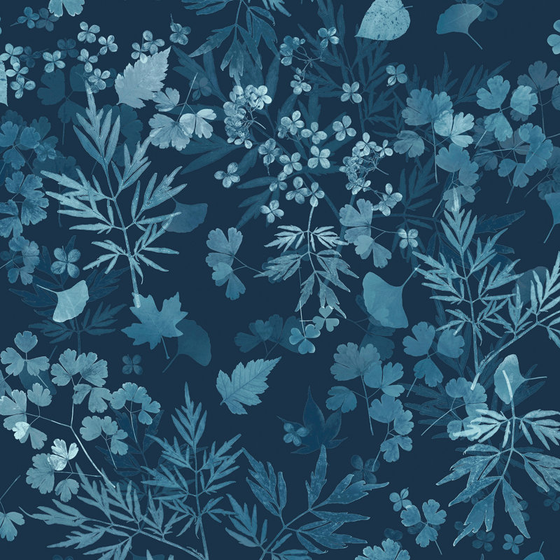 Clarissa Hulse Windfall Sapphire Wallpaper, Blue