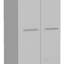 Garde-manger à double porte avec cinq tablettes spacieuses Pensacola, parfait pour le rangement organisé et la décoration moderne.