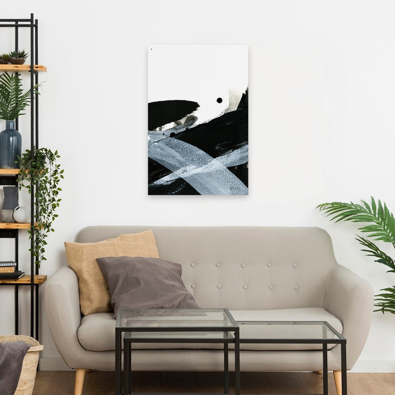 Mouvement contemporain et moderne dégradé II, H 24 po x l 16 po