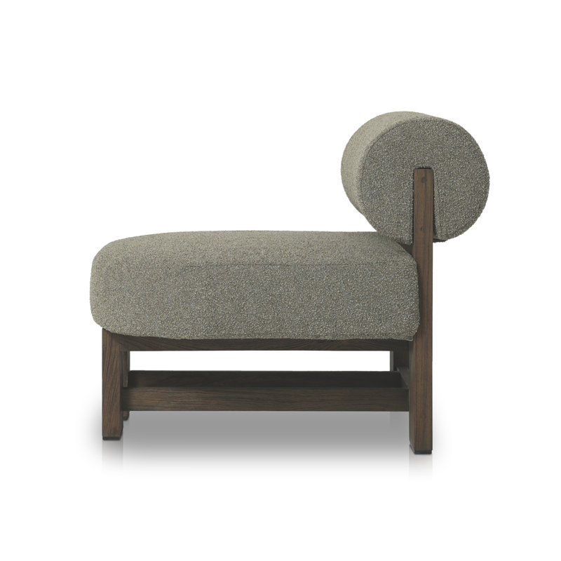 Malta Outdoor Teak Lounge Chair, Medium Brown, Stained Saddle Brown