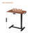 Multi-Function Adjustable and Movable Overbed Table with Hidden Casters-255647932
