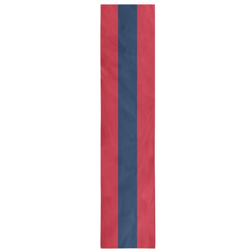 Washington Table Runner, 72" x 16", Red/Blue/Red, Cotton Blend