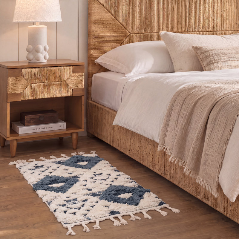 Tapis à poils longs Imraan, Rectangle 10 pi x 14 pi