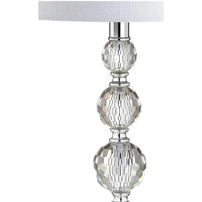 Ensemble de lampes de table transparentes 27,5 po Cecel