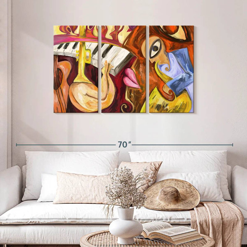 Abarca Funk, 36" H x 57" W