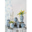 Pot en porcelaine avec couvercle - bleu / blanc-613241823