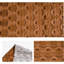Soft Faux Fur Caramel Ghost Halloween Table Runner 33x183 cm | Seasonal Plush Fall Kitchen Dining Table Decoration for Home Party Decor