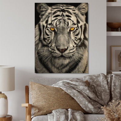 " Fierce White Tiger I "