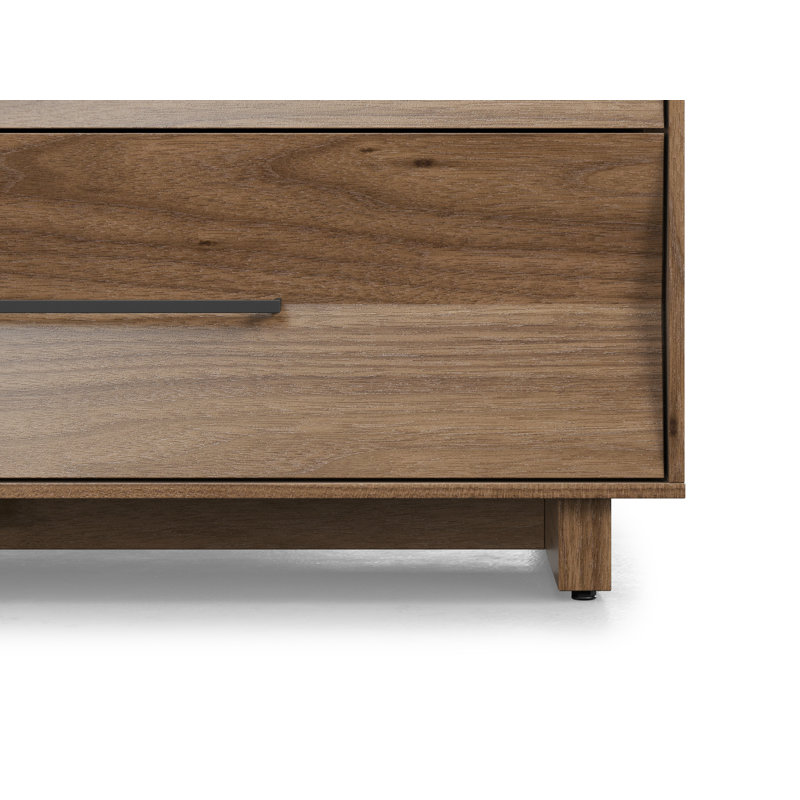 Kava - 6-Drawer Dresser, Natural Walnut
