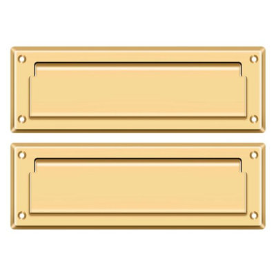 9" in x 3" Brass Mail Slot