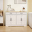 Buffet 47,95 "avec 2 tiroirs et 4 portes pour le coin-repas