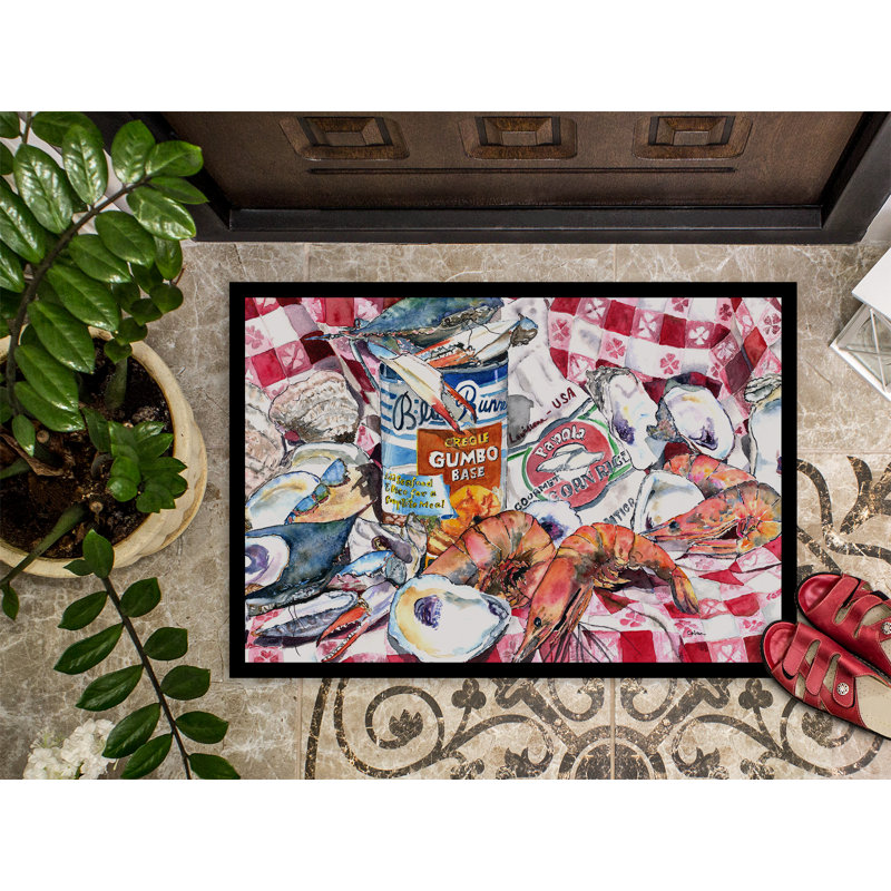 Non-Slip Indoor Doormat, Rectangle 2' x 3'