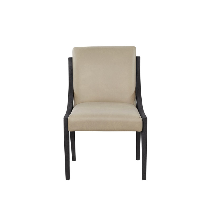 Fauteuil en cuir Sling - poivre
