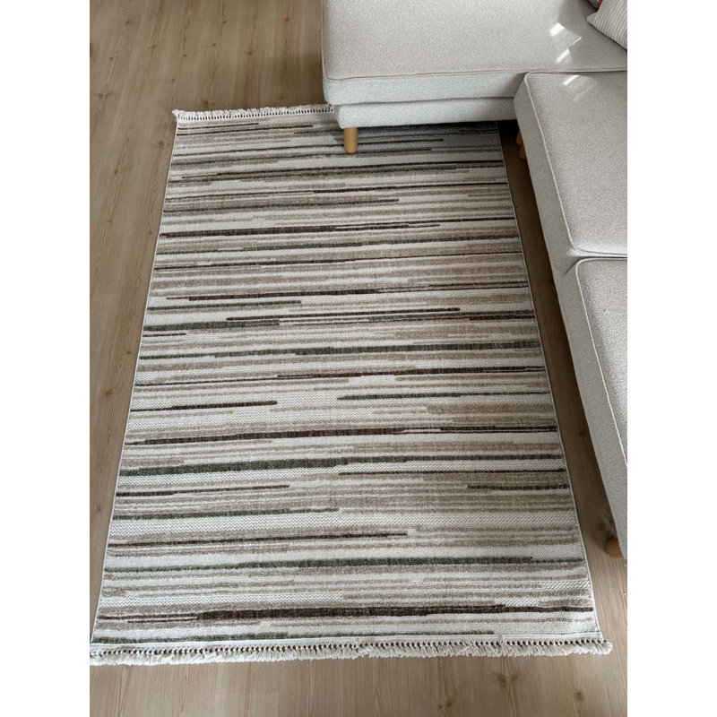 Tapis rectangulaire rectangulaire avec envers antidérapant Sierra, Tapis de couloir 2 pi 8 po x 9 pi 11 po
