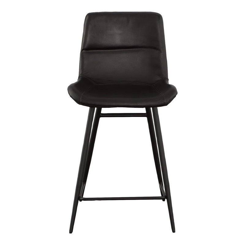 Nadia Stool, Black, Bar Stool (30.5" Seat Height)