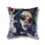 Coussin décoratif réversible Face Pop Art-99197875