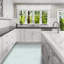 Solid Hex 8" x 9" Cement Wall & Floor Tile-67007937