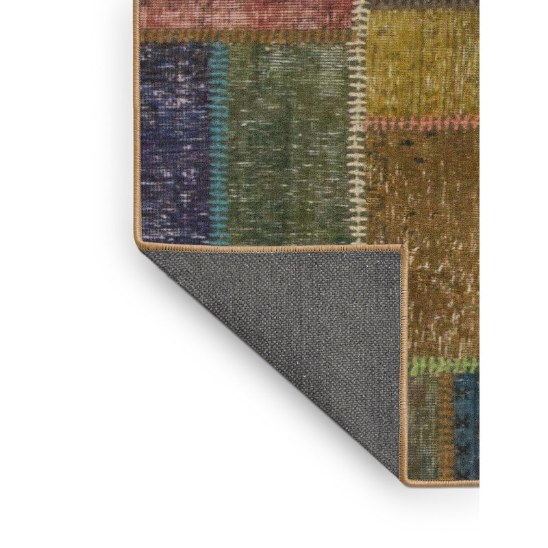 Abstract Indoor Rug, Rectangle 4' x 6'