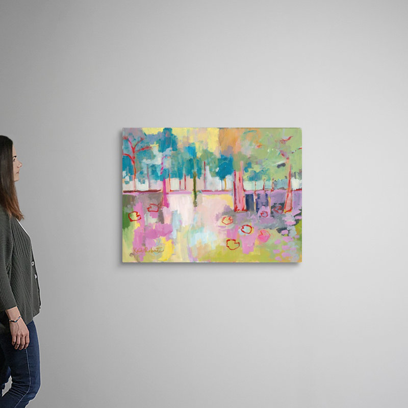 Reproduction d’art sur toile, "The Private Cove" par Kait Roberts, Toile tendue, H 30 po x l 40 po x P 1,25 po