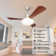 42 In. Smart Indoor Ceiling Fan With 3-colours Led Light And Dimmer And Dc Reversible And App/remote Control