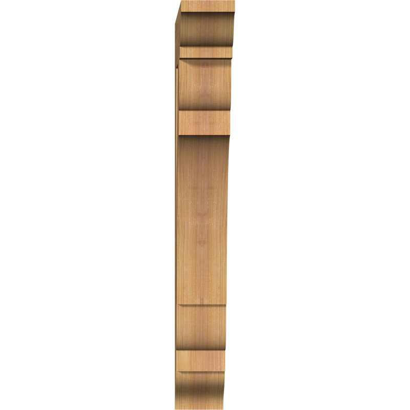 Support olympique traditionnel, Douglas (lisse), 28" H x 3.5" W x 16" D