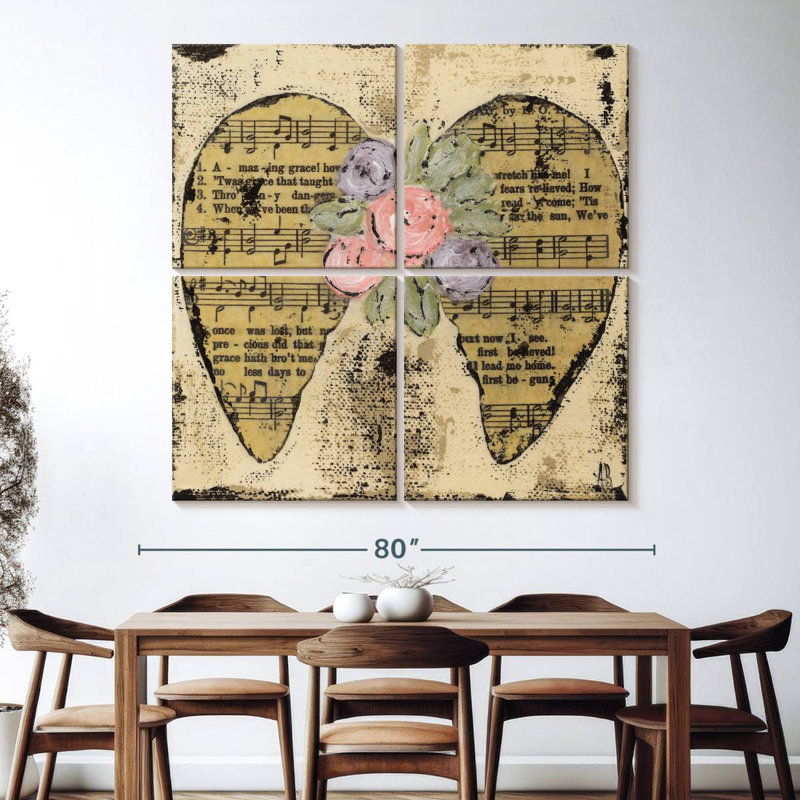 Harnek Amazing Grace Floral, 74'' H x 74'' W
