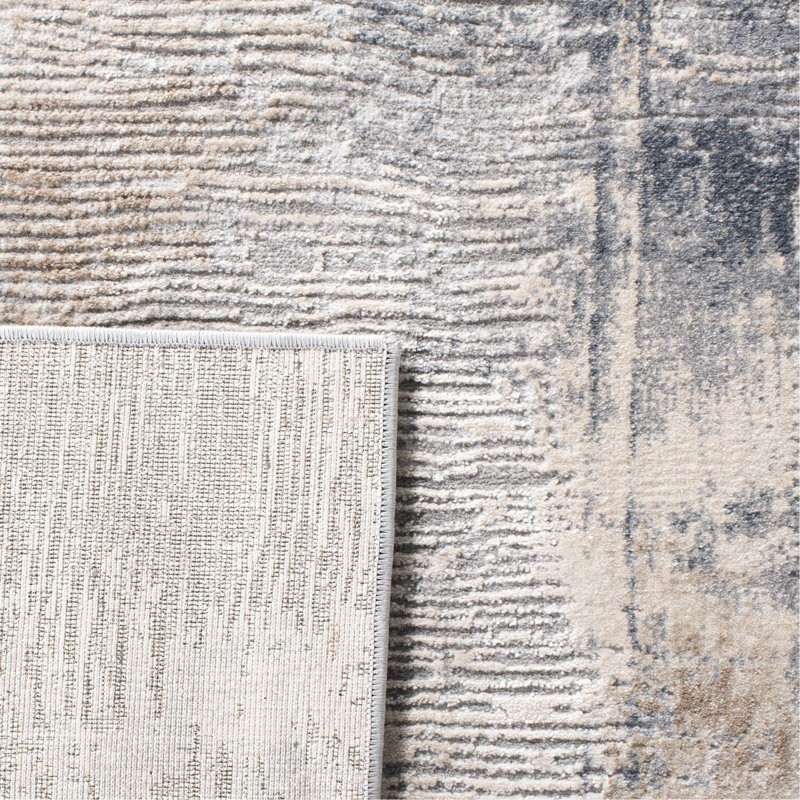 Keyra Performance Abstract Rug, Rectangle 4' x 6'