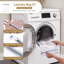 Ensemble de 2 paniers à linge pliables, panier à linge suspendu - Conception ventilée et peu encombrante, convient aux salles de bain, aux chambres à coucher, aux dortoirs, aux salles de lavage, avec un sac à linge gratuit