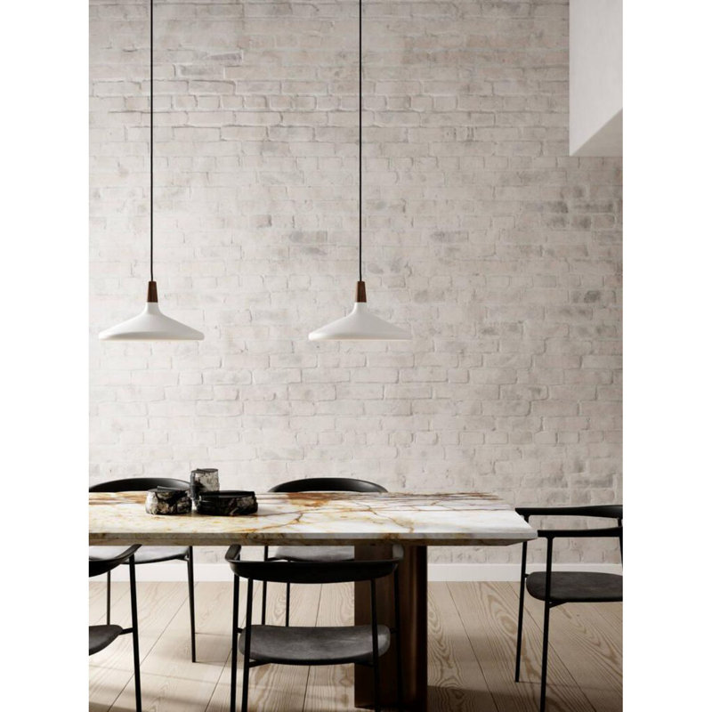 1 - Light Cone Pendant, White