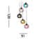Spencyr 5 - Light Cluster Chandelier