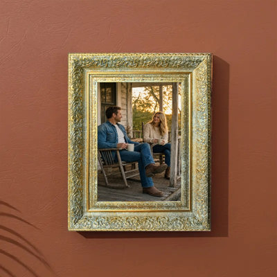 Antique Gold 1PC Heritage Style Picture Frame for 8" x 10" Photos and Wedding Gifts