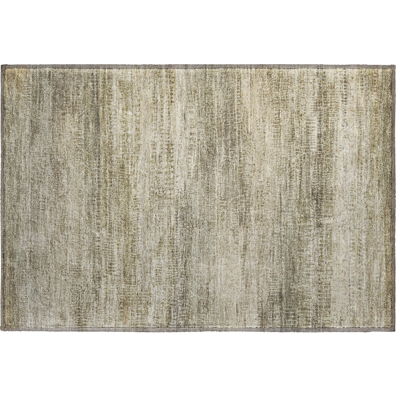 Premium Machine Washable Mayfield AMF2089 Abstract Rug, Taupe, 8' x 10'